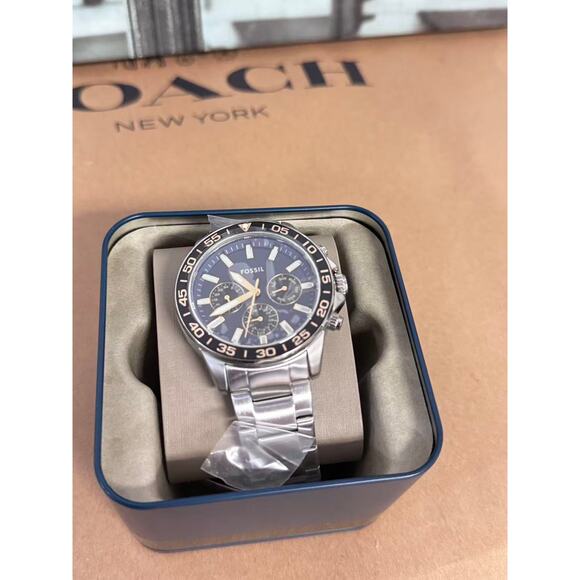 Fossil BQM7117 Multifunction Stainless Steel Men's Watch - Picture 3 of 5